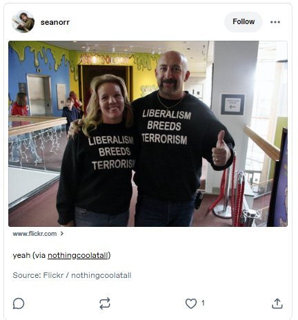 Liberalism breeds terrorism