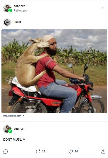 Don’t Muslim