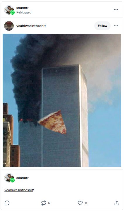 Making fun of 9/11