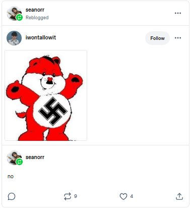 Nazi Care Bear