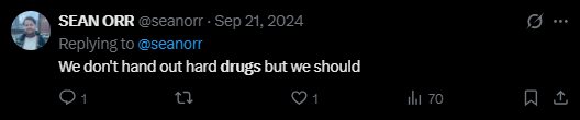 Avid drug user