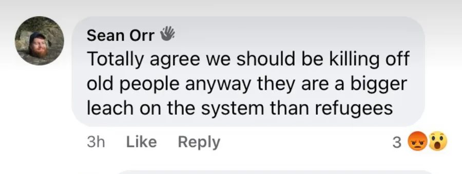 “Killing off old people”