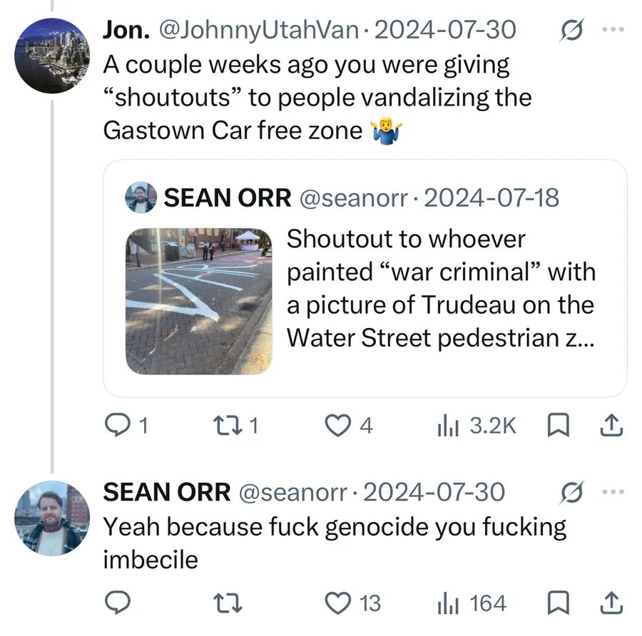 “Fuck genocide”