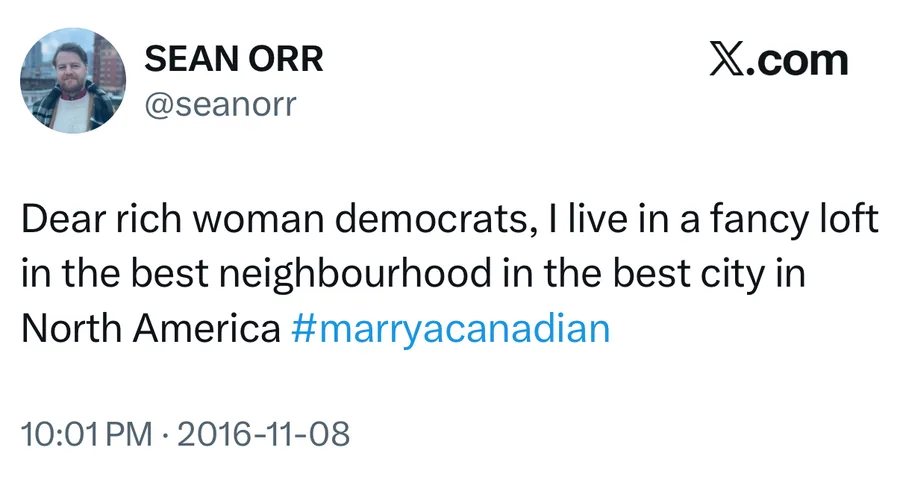 “Marry a Canadian”