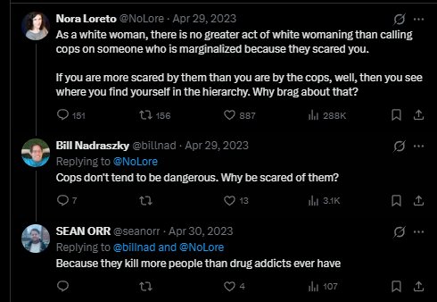 Drug users less dangerous than cops