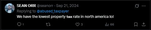 Property tax is low in Vancouver