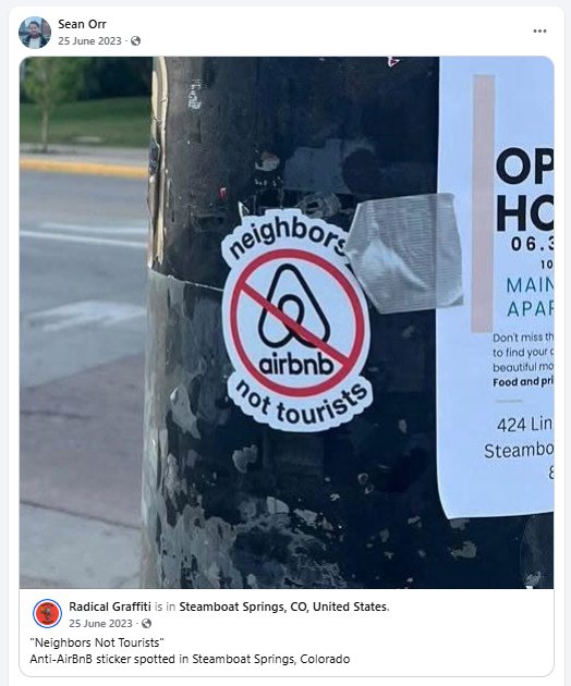 Critical of Airbnb