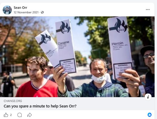 Shared a petition to support DULF