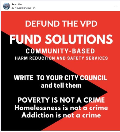 Anti-police — defund, disarm