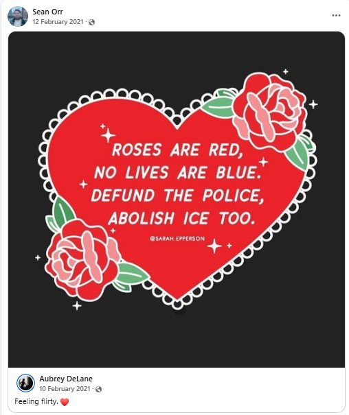 Anti-police — defund, disarm