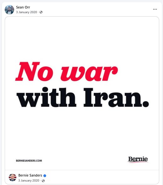 Multiple opinions on Iran