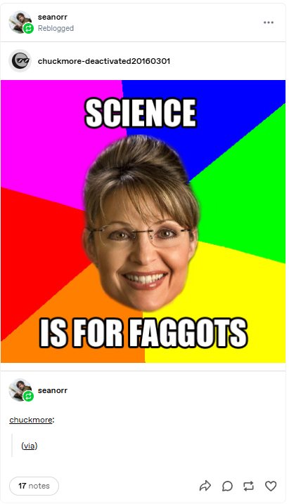 Science is for faggots